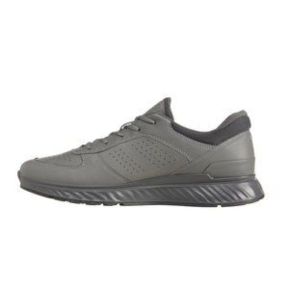 Men's lace-up low-top sneakers titanium - Picture 5 of 5